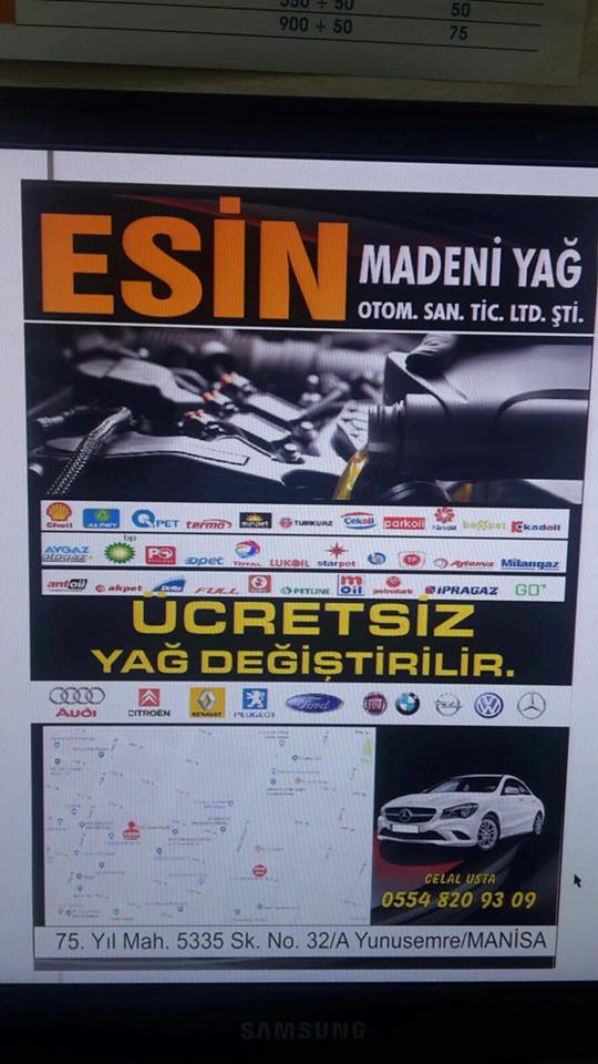 Esin Madeni Yağ - Yunusemre / Manisa