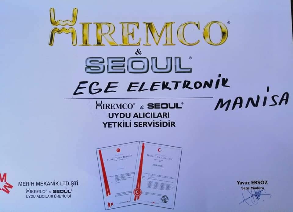 Ege Elektronik Uydu - Şehzadeler / Manisa